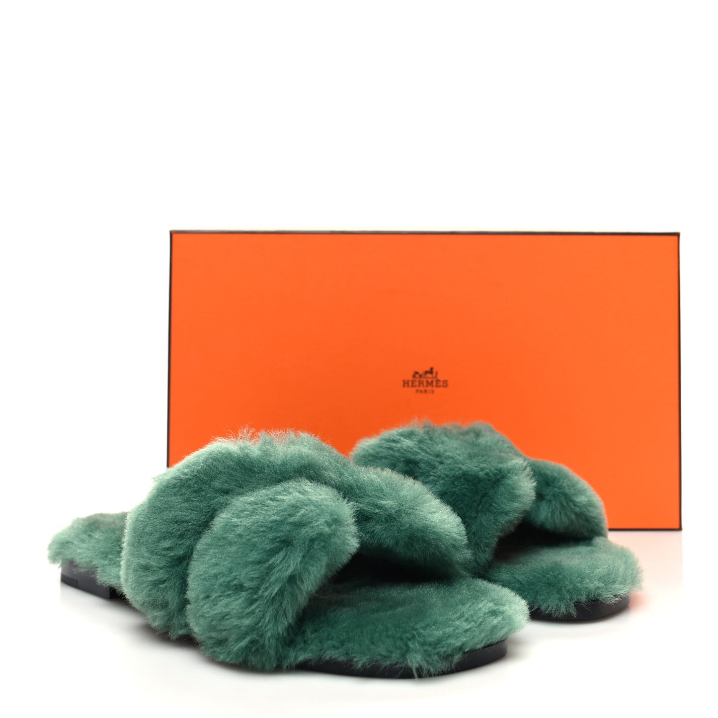 Woolskin Oran Sandals 35 Vert Anglais