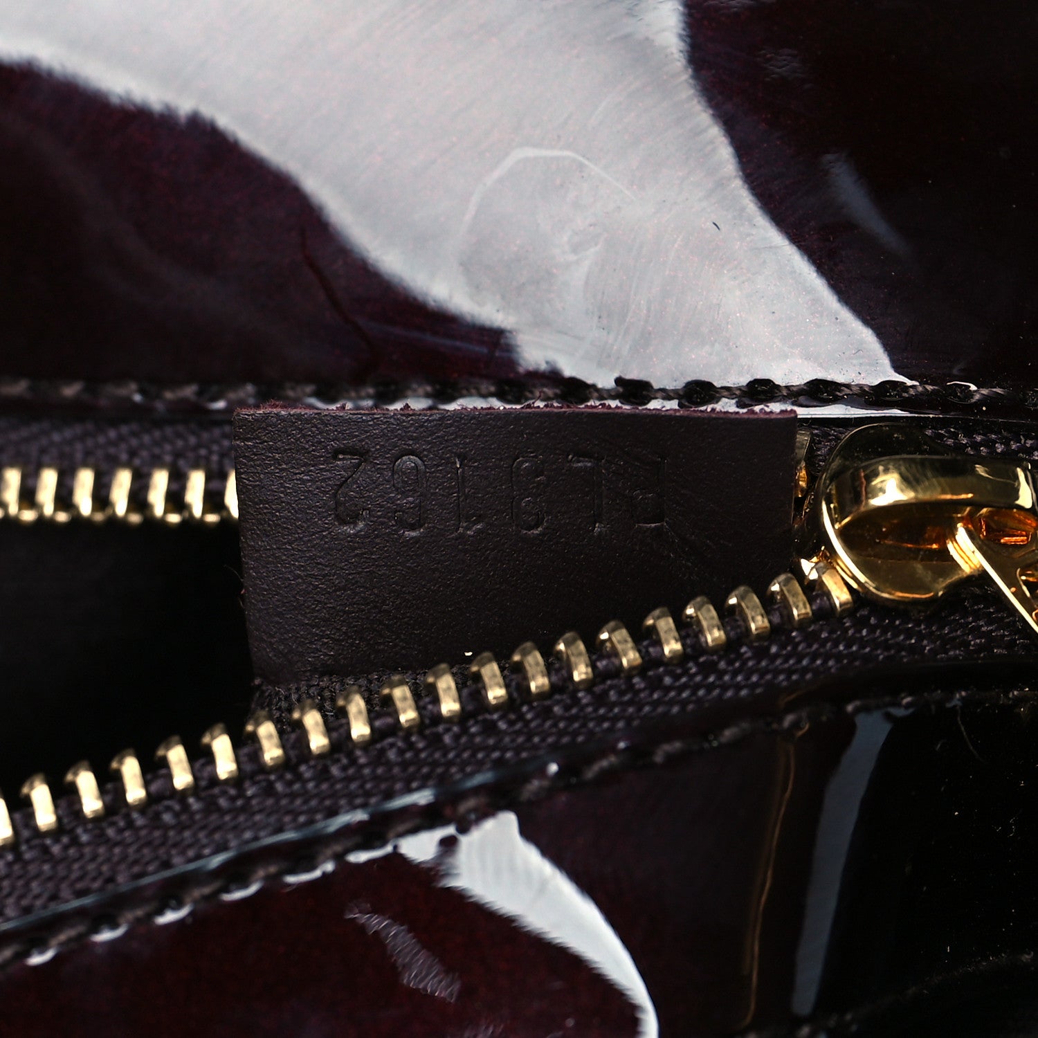 Louis Vuitton Patent Sobe Clutch Amarante 6 of 10