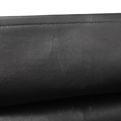 Chanel Lambskin Quilted Medium Double Flap Black 13 of 13