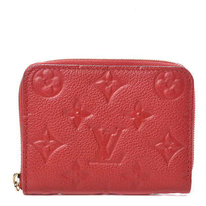 Louis Vuitton Empreinte Zippy Coin Purse Cherry 1 of 8