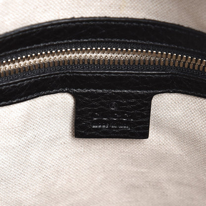 Gucci Pebbled Calfskin Soho Backpack Black 6 of 7