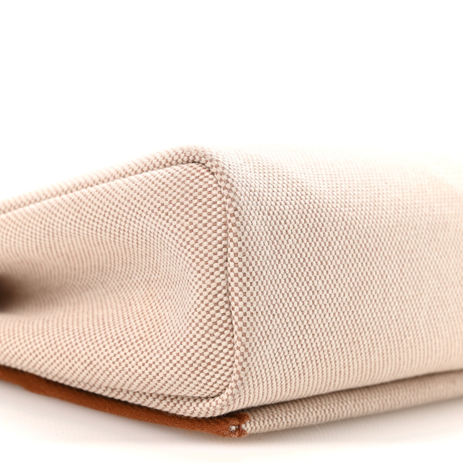 Hermes Military Toile Vache Hunter Herbag Zip Retourne 20 Ecru Beige Fauve 9 of 10
