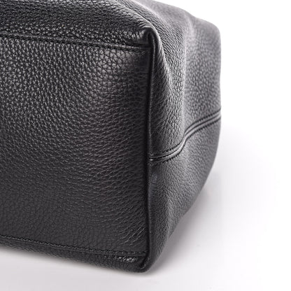 Gucci Pebbled Calfskin Medium Soho Chain Shoulder Bag Black 6 of 10