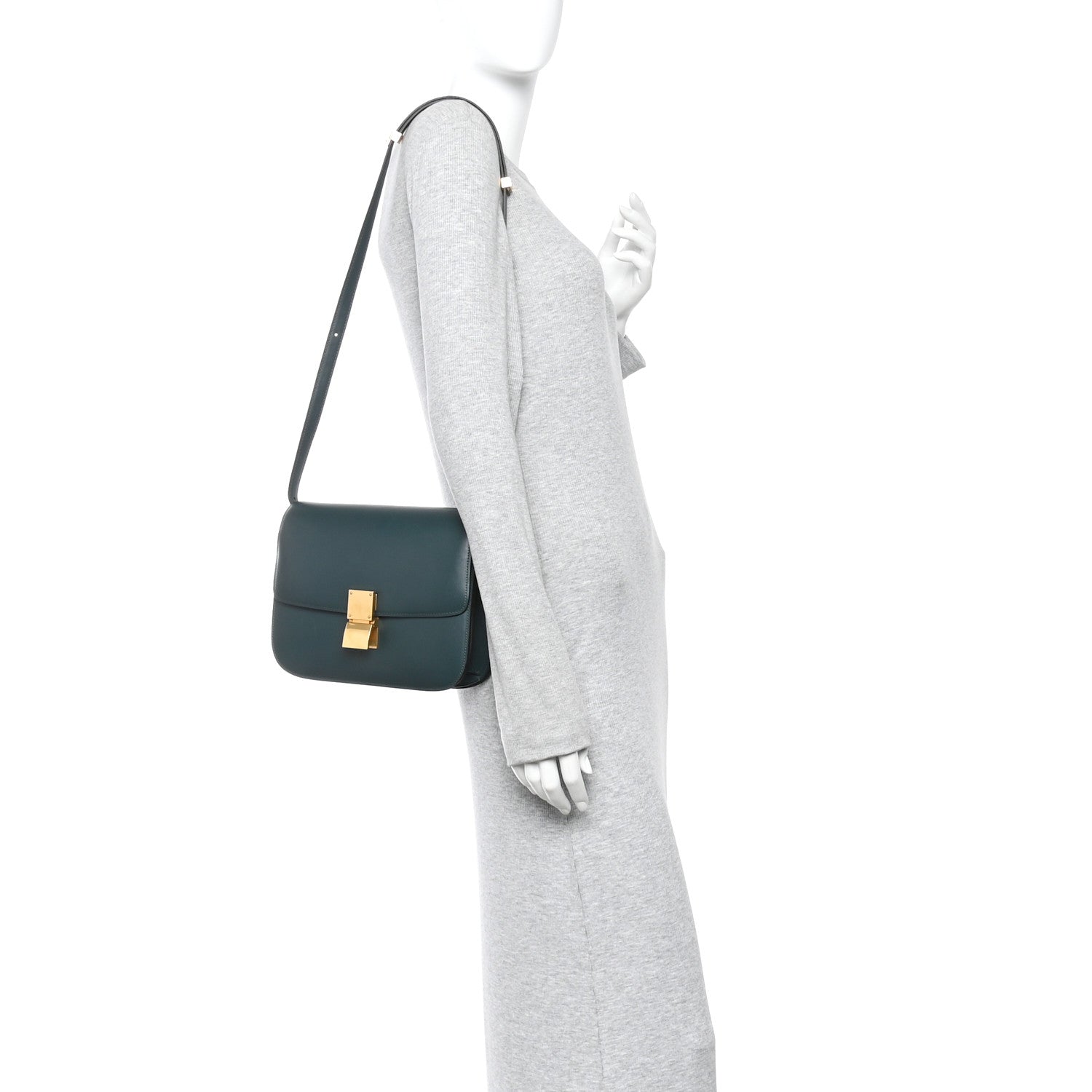 Celine Box Calfskin Medium Classic Box Flap Bag Amazone 2 of 10