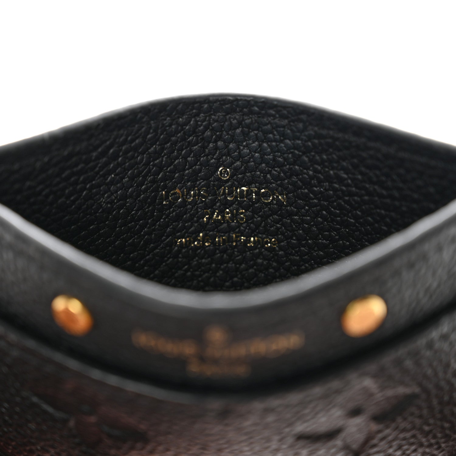Louis Vuitton Empreinte Card Holder Black 7 of 8