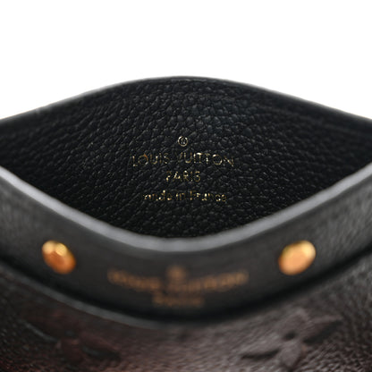 Louis Vuitton Empreinte Card Holder Black 7 of 8