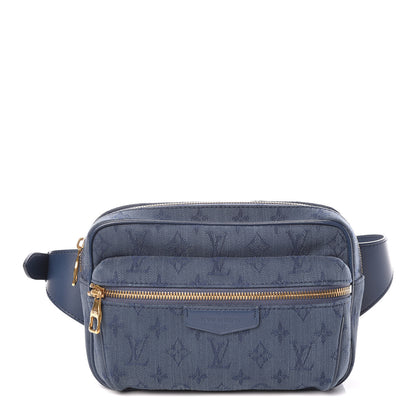 Louis Vuitton Denim Monogram Outdoor Bumbag Navy 1 of 9