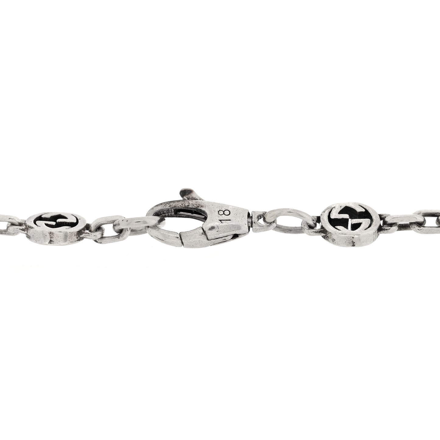 Sterling Silver Enamel Heart Chain Bracelet Blue