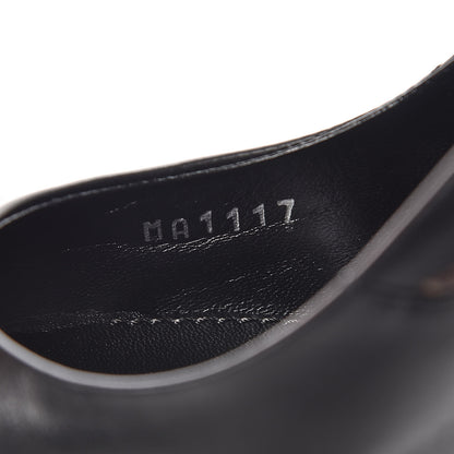 Louis Vuitton Calfskin Monogram Hypnotic Pumps 38.5 Black 8 of 9