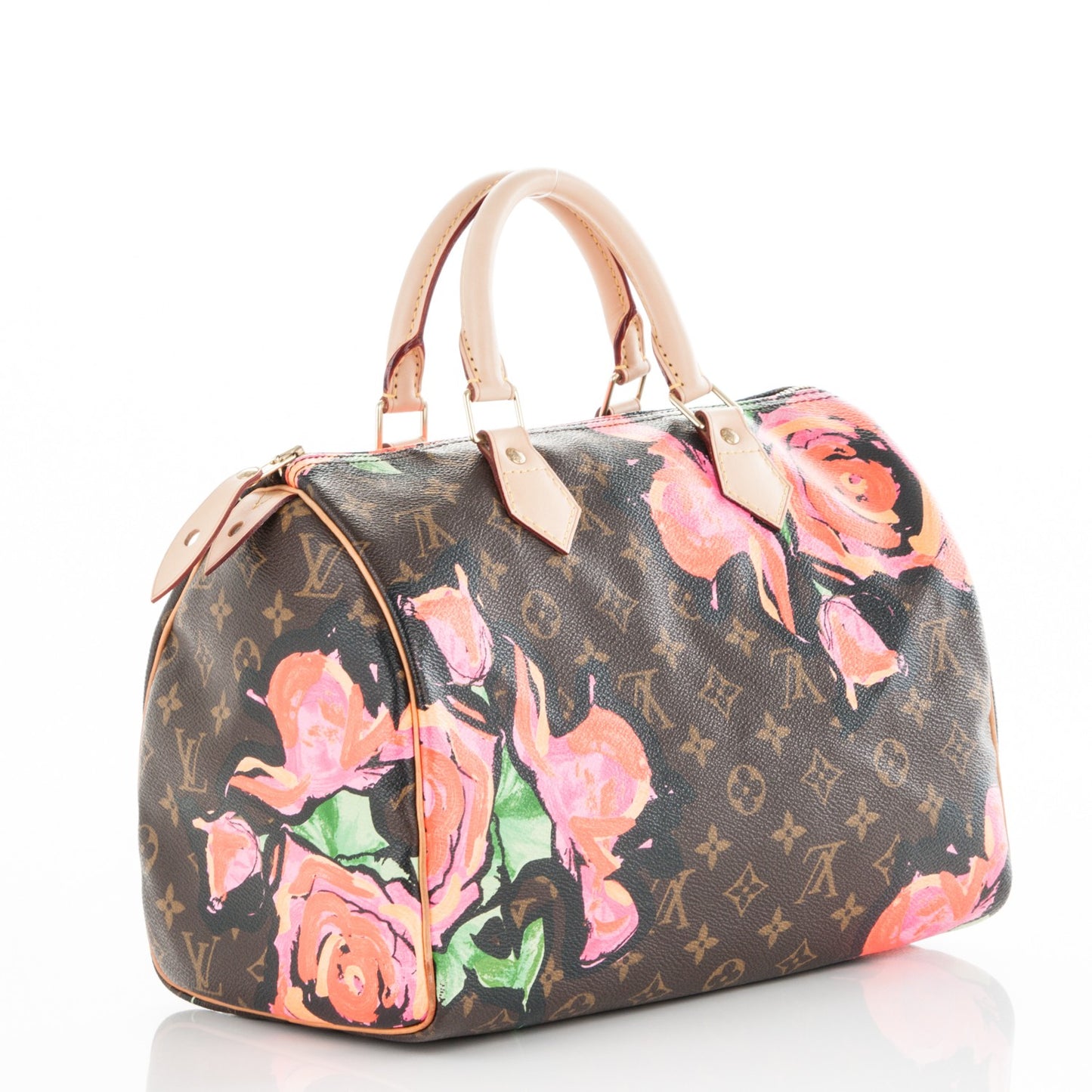 Monogram Roses Speedy 30