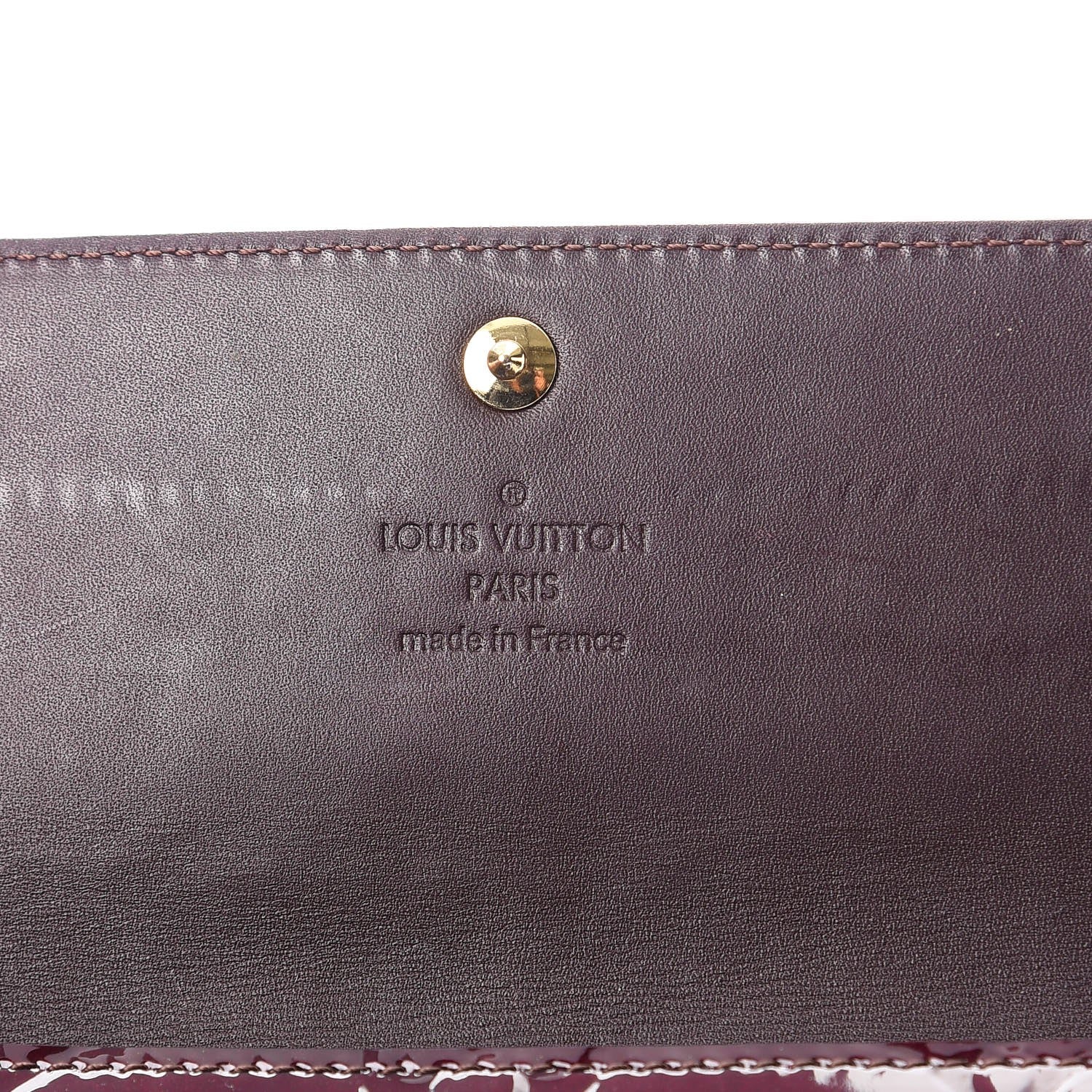 Louis Vuitton Vernis Sarah Wallet Amarante 6 of 9