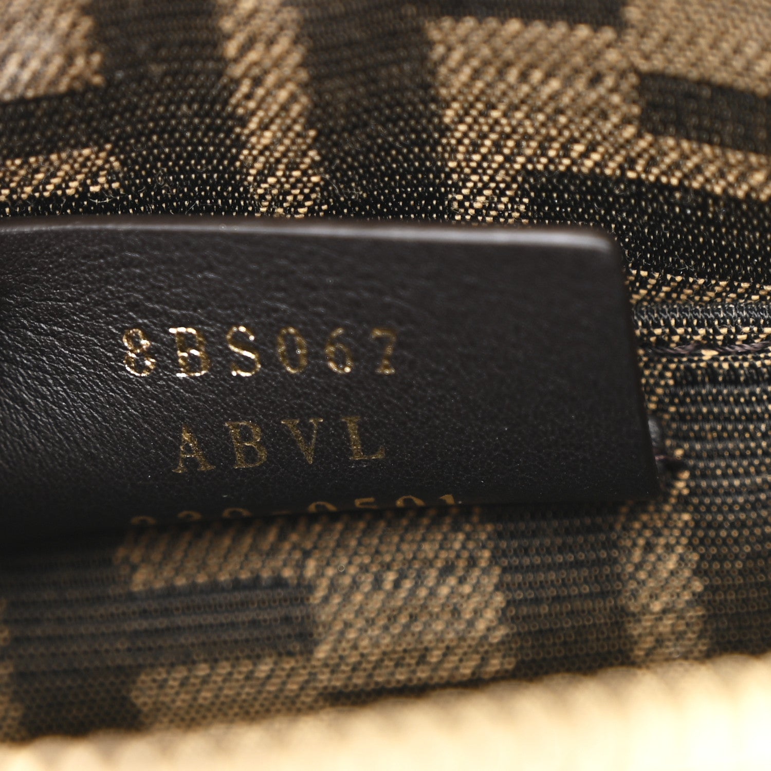 Fendi Vitello King Plexiglass Logo Embossed Mini By The Way Top Handle Boston Bag Tortora 7 of 11