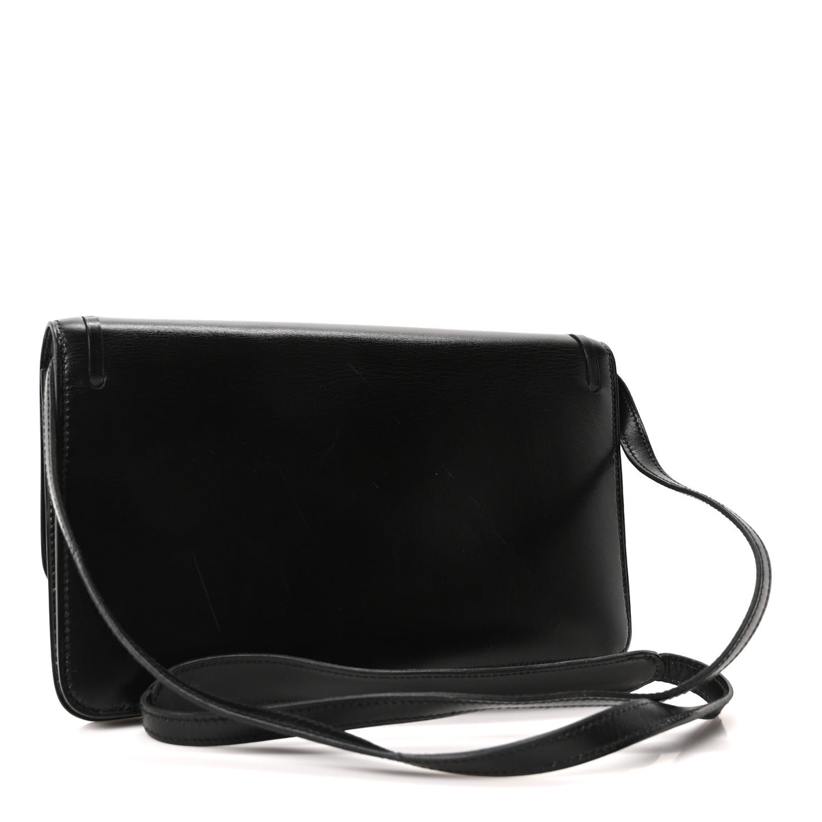 Hermes Box Tassel Shoulder Bag Black 3 of 9