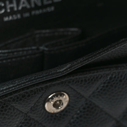 Chanel Caviar Quilted Small Double Flap Black 11 of 12