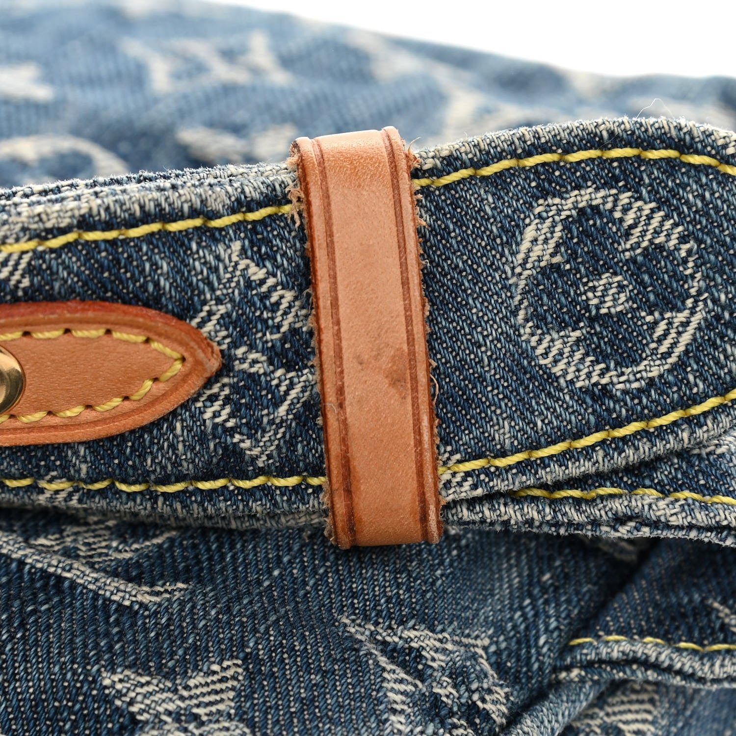 Louis Vuitton Monogram Denim Bum Bag Blue 11 of 11