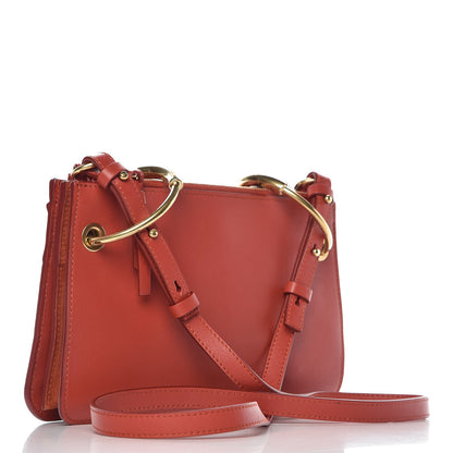 Chloe Calfskin Suede Mini Roy Bag Earthy Red 3 of 10