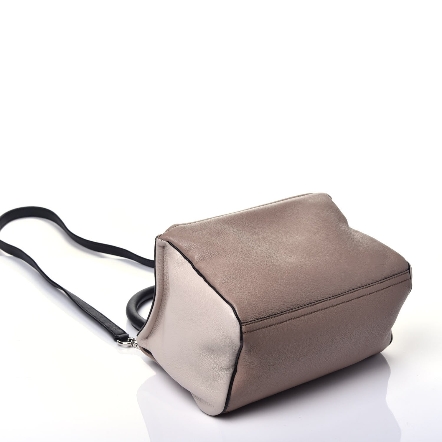 Givenchy Sugar Goatskin Small Bi-Color Pandora Natural 7 of 19