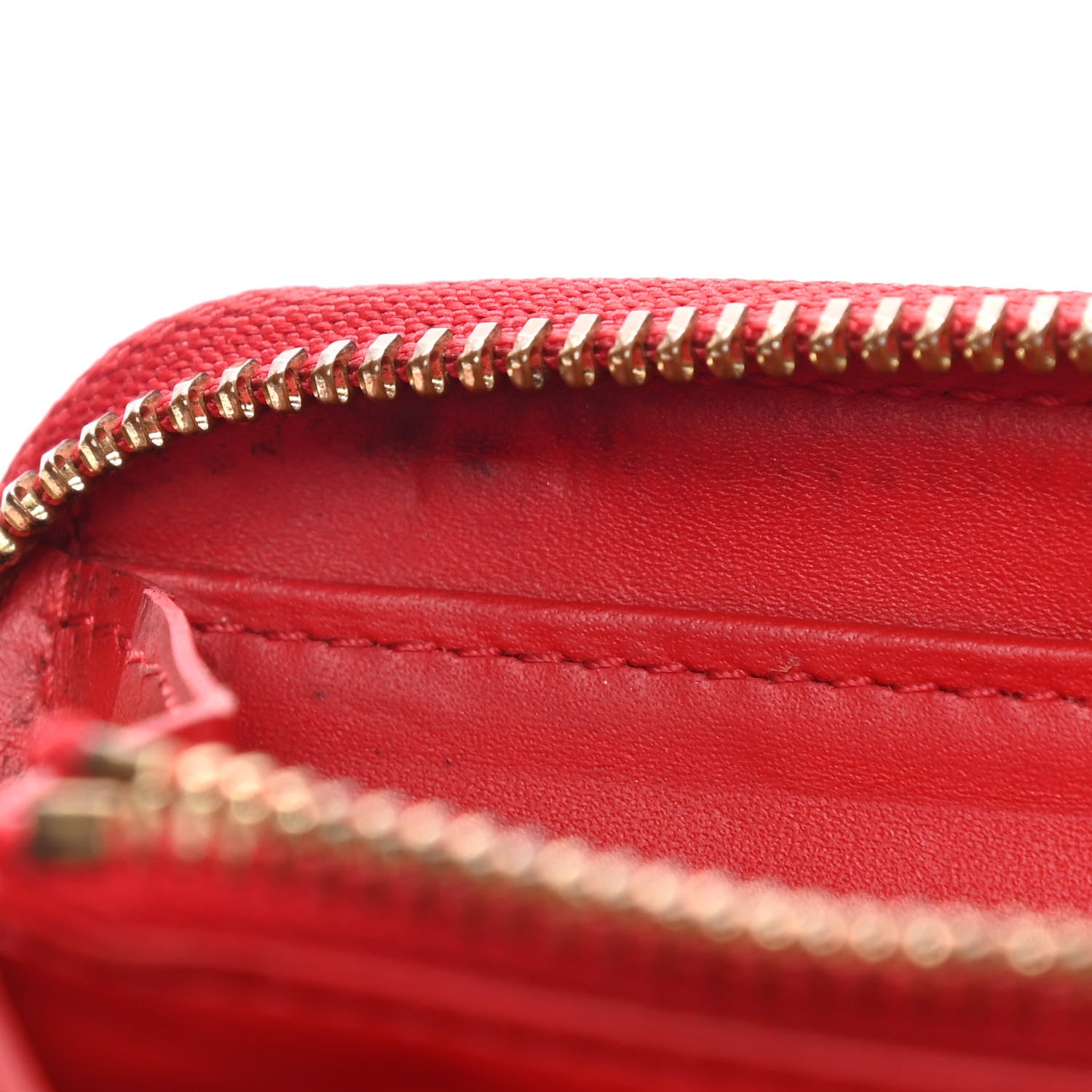 Louis Vuitton Patent Sweet Monogram Zippy Wallet Pomme D'Amour 9 of 14