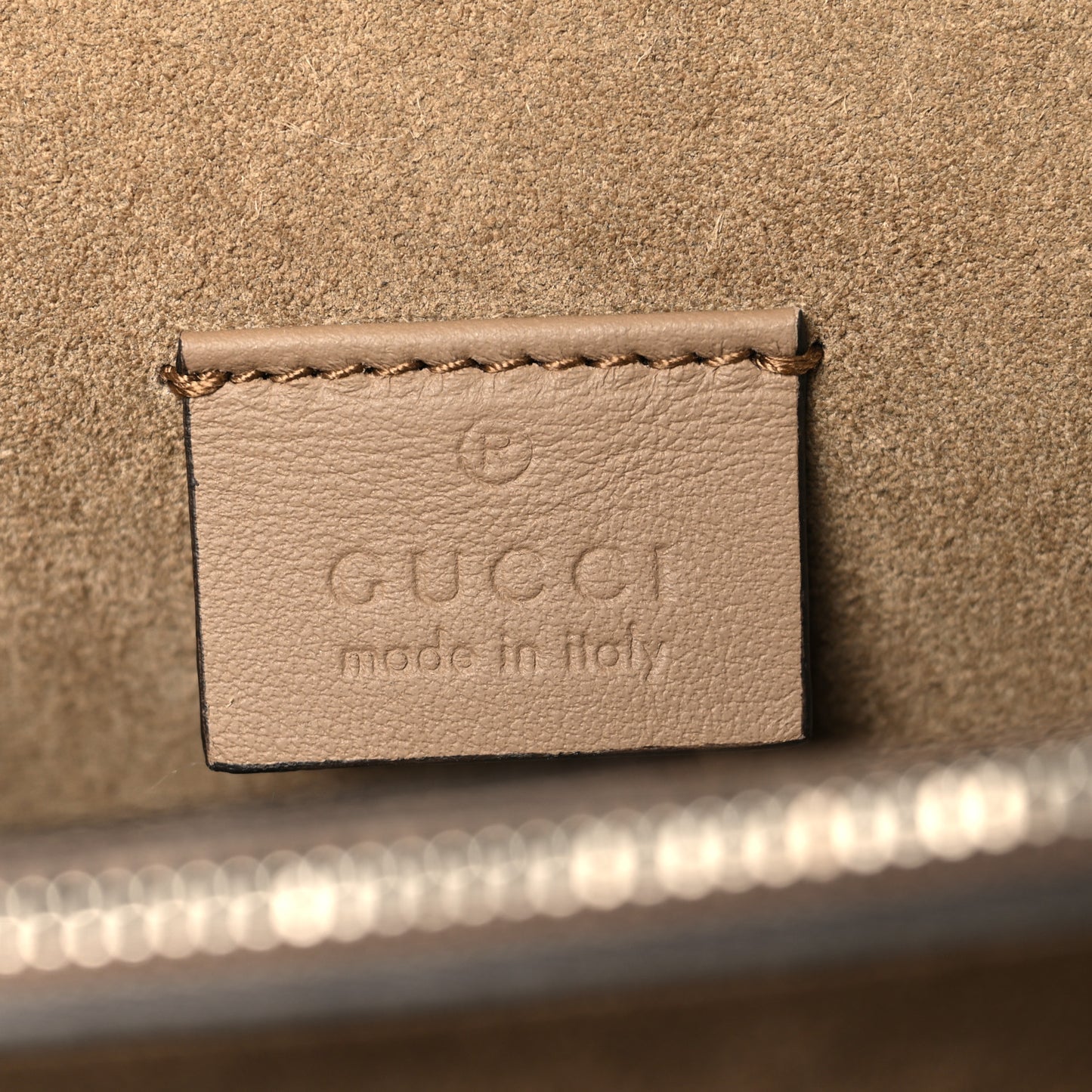 GG Supreme Monogram Small Dionysus Shoulder Bag Taupe