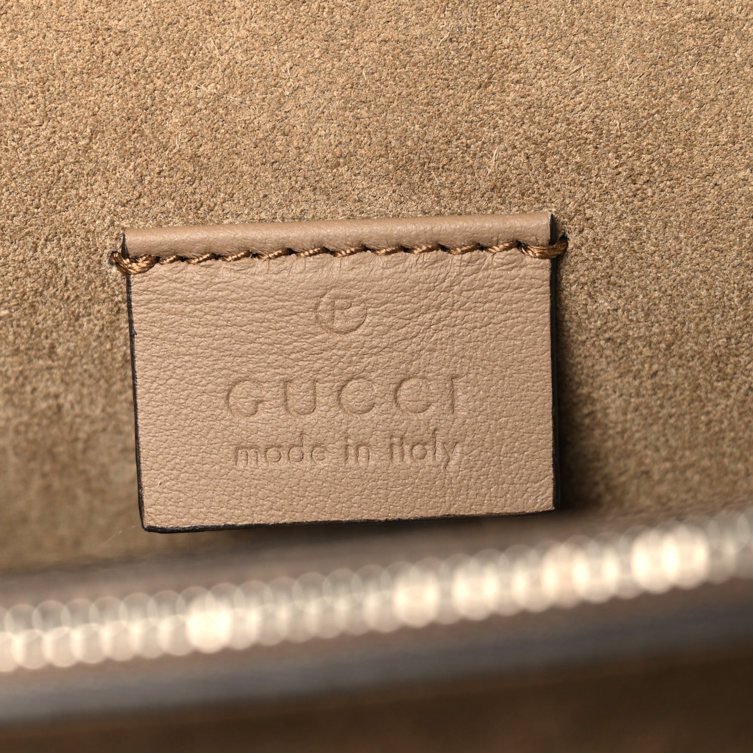 Gucci GG Supreme Monogram Small Dionysus Shoulder Bag Taupe 6 of 10