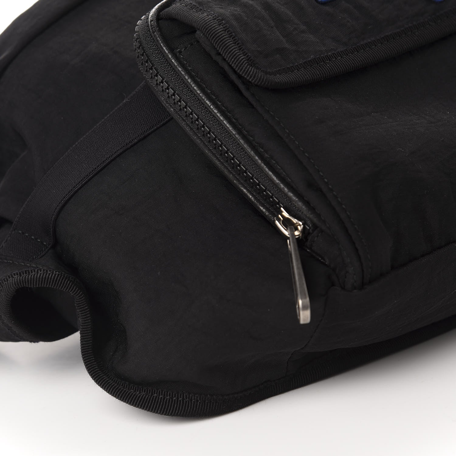 Gucci Nylon 80s Logo Patch Belt Bag Black 6 of 10