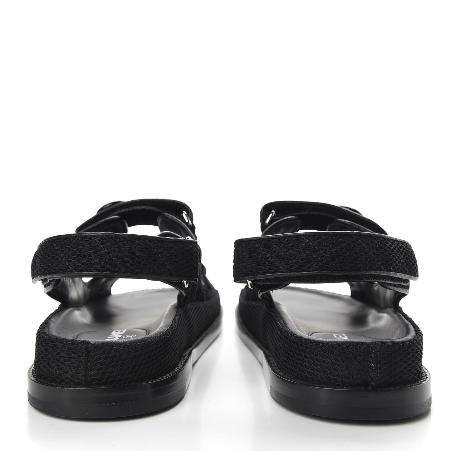 Mesh Velcro Dad Sandals 38.5 Black