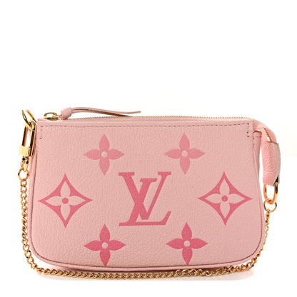 Louis Vuitton Empreinte Monogram Giant By The Pool Mini Pochette Accessories Bouton De Rose 1 of 6