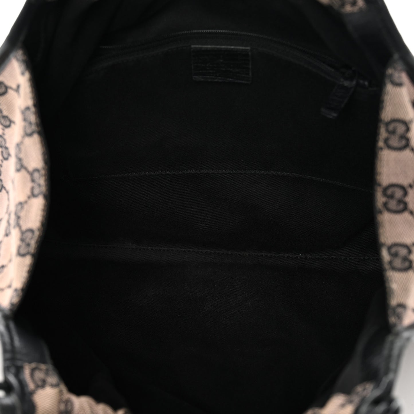 Monogram Hobo Black