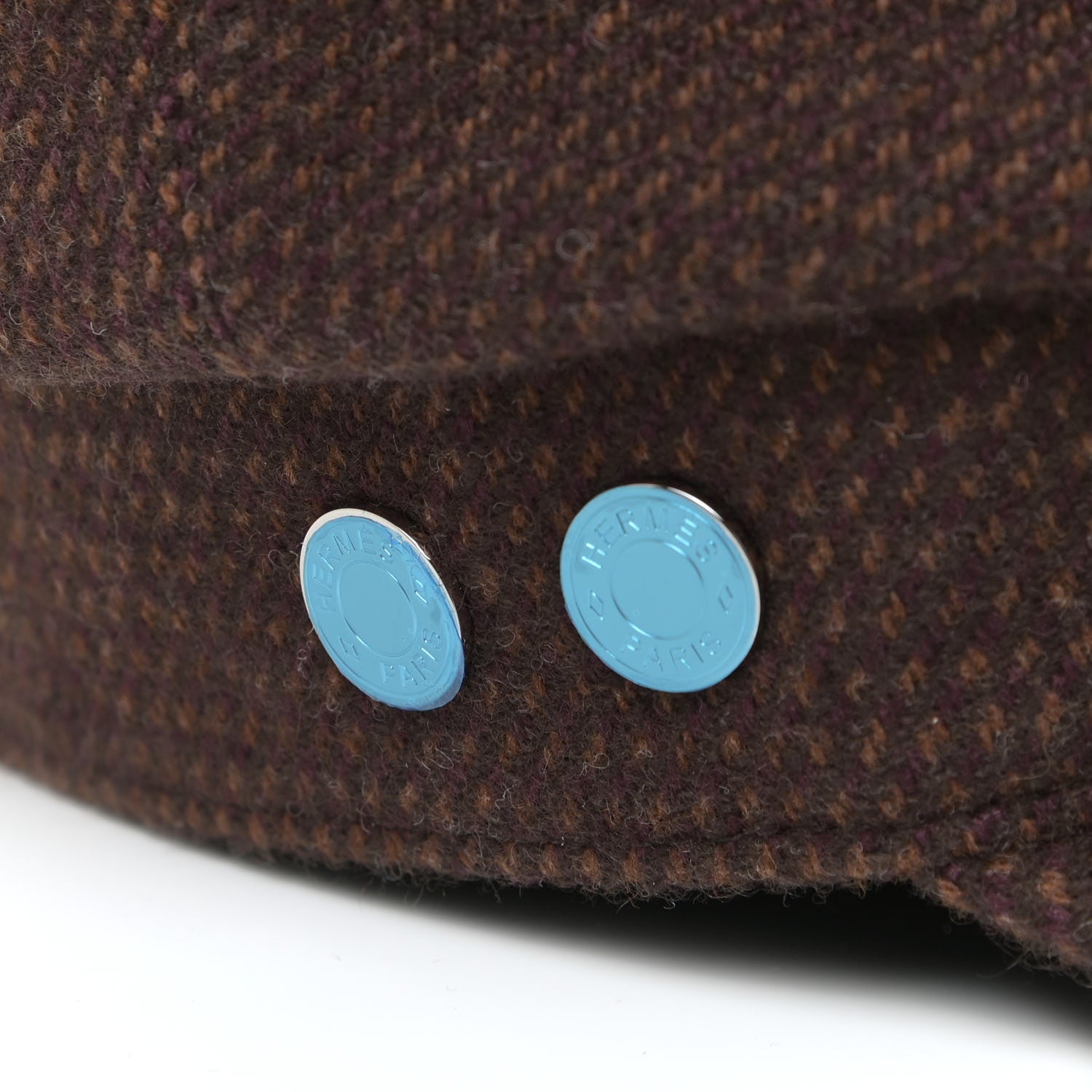 Hermes Wool Cashmere Dinard Cap 57 Brun Terre 4 of 6