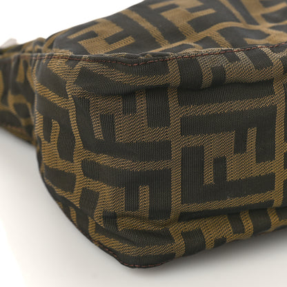 Fendi Zucca Cuoio Romano Selleria Mini Pochette Tobacco Moro 7 of 8