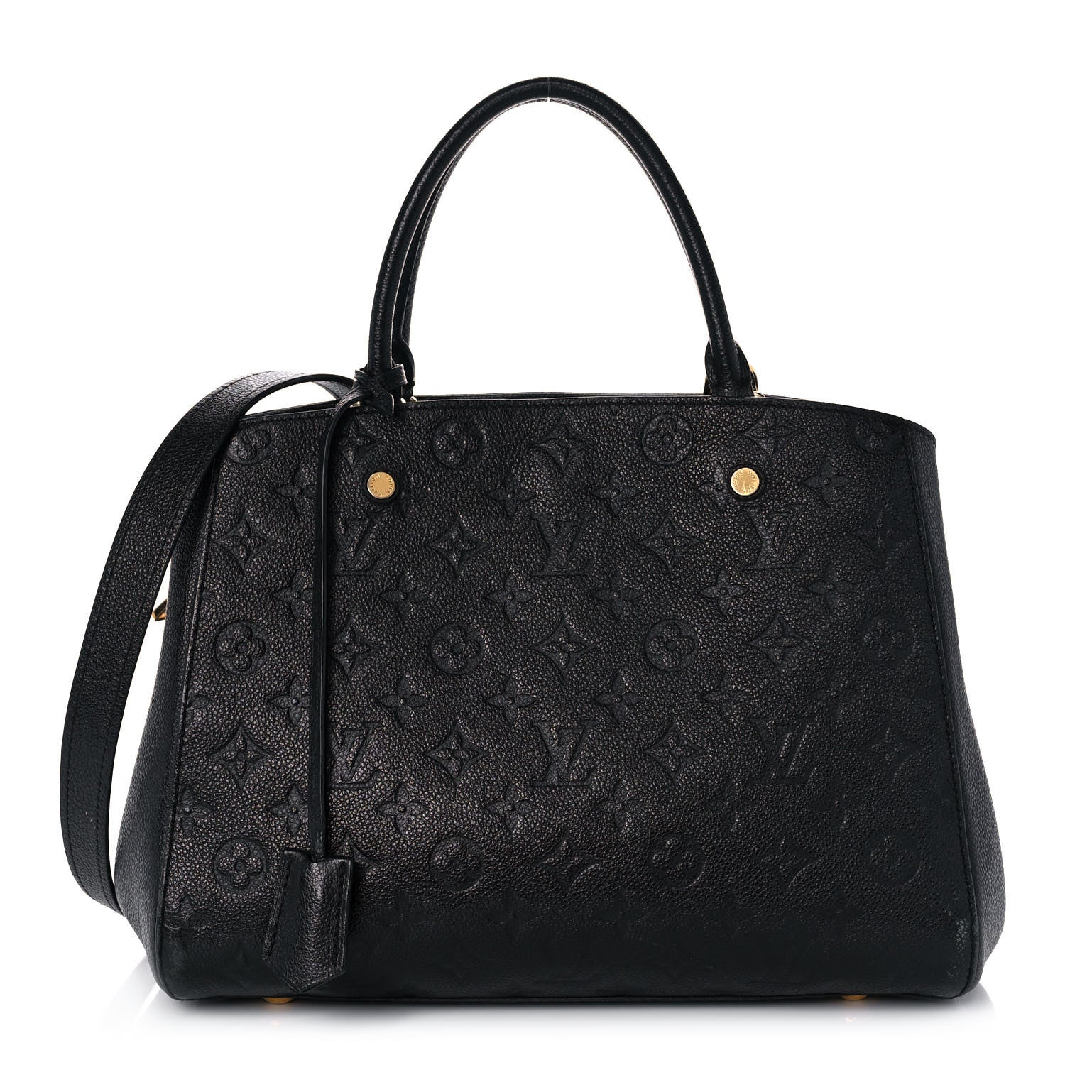Louis Vuitton Empreinte Montaigne MM Black 1 of 13