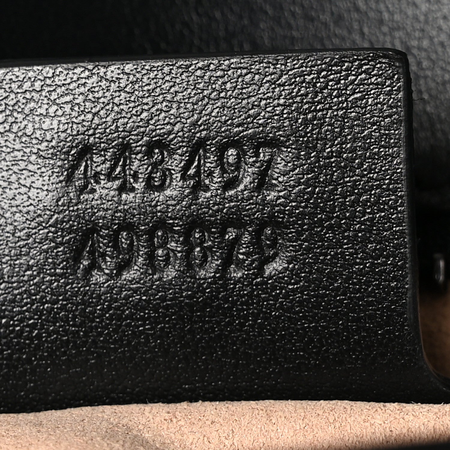 Gucci Calfskin Matelasse Small GG Marmont Shoulder Bag Black 7 of 11