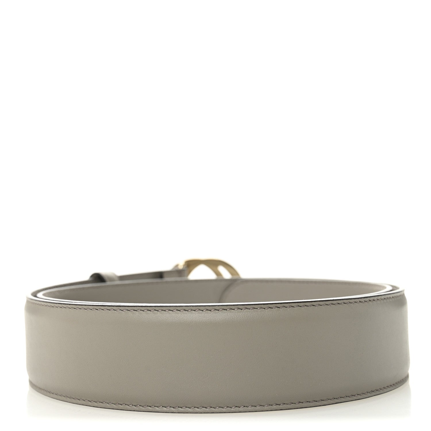 Gucci Moon Calfskin Interlocking G 37mm Belt 90 36 Storm Grey 2 of 5