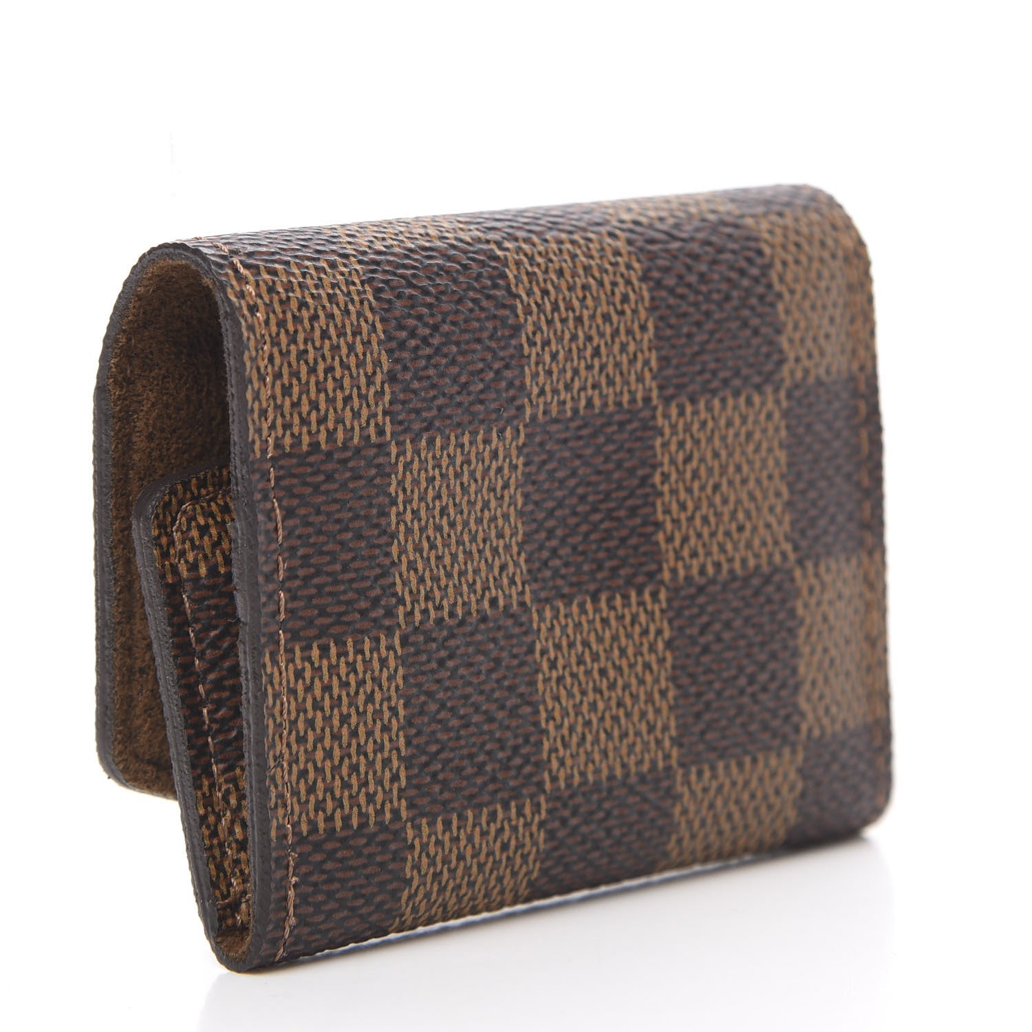 Louis Vuitton Damier Ebene Cufflinks Case 2 of 9
