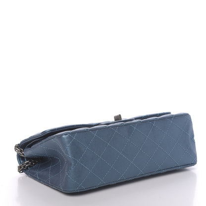 Chanel Metallic Sheepskin Quilted 2.55 Reissue 225 Flap Blue 4 of 10