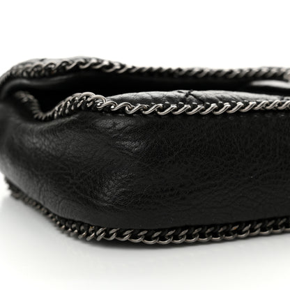 Chanel Distressed Lambskin Medium Leo Lion Flap Black 9 of 12