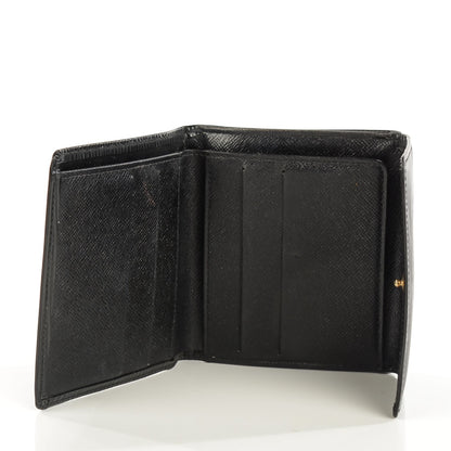 Louis Vuitton Epi Elise Wallet Black 6 of 8