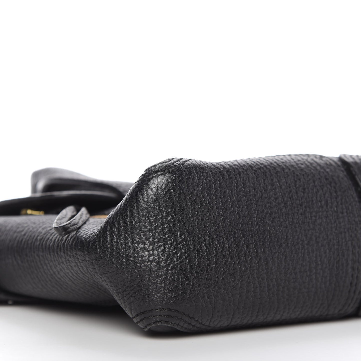 Textured Calfskin Mini Pashli Satchel Black