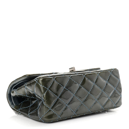 Chanel Patent 2.55 Reissue Flap 224 Blue 4 of 14
