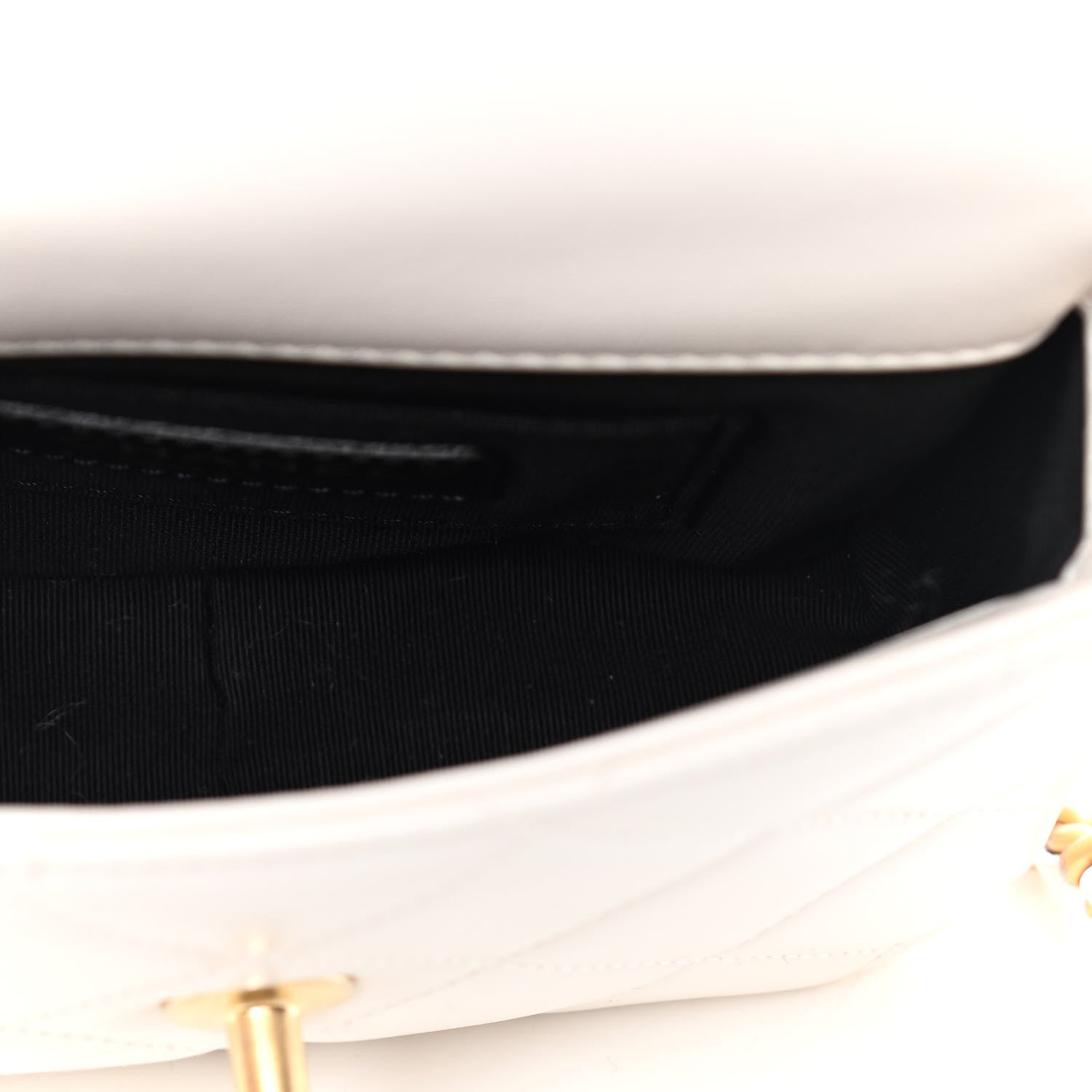 Chanel Lambskin Quilted Mini Side Note Flap White 4 of 5
