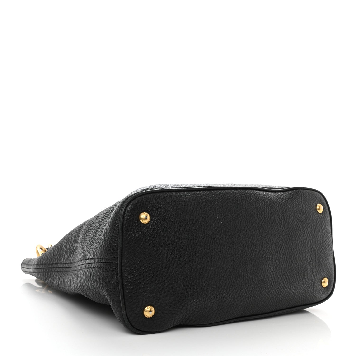 Prada Vitello Daino Hobo Black 3 of 10