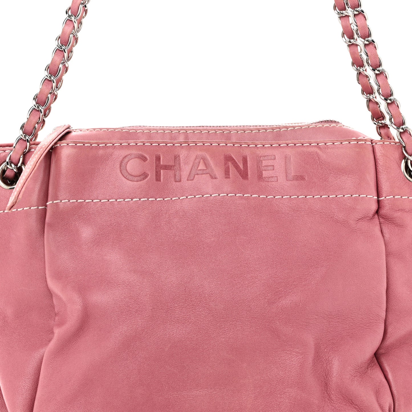 Lambskin Lax Accordion Hobo Pink