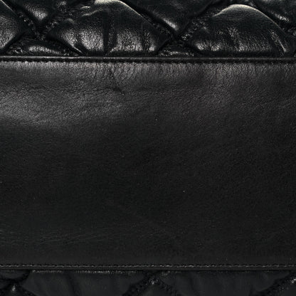 Chanel Calfskin Bubble Quilt Bowler Black 15 of 16