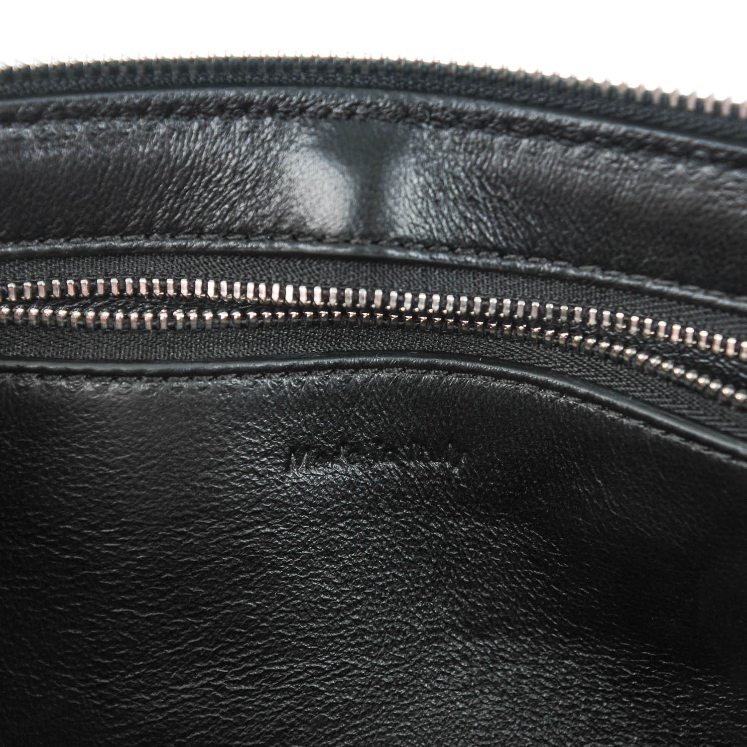 Celine Drummed Calfskin Medium Edge Shoulder Bag Wine 7 of 9