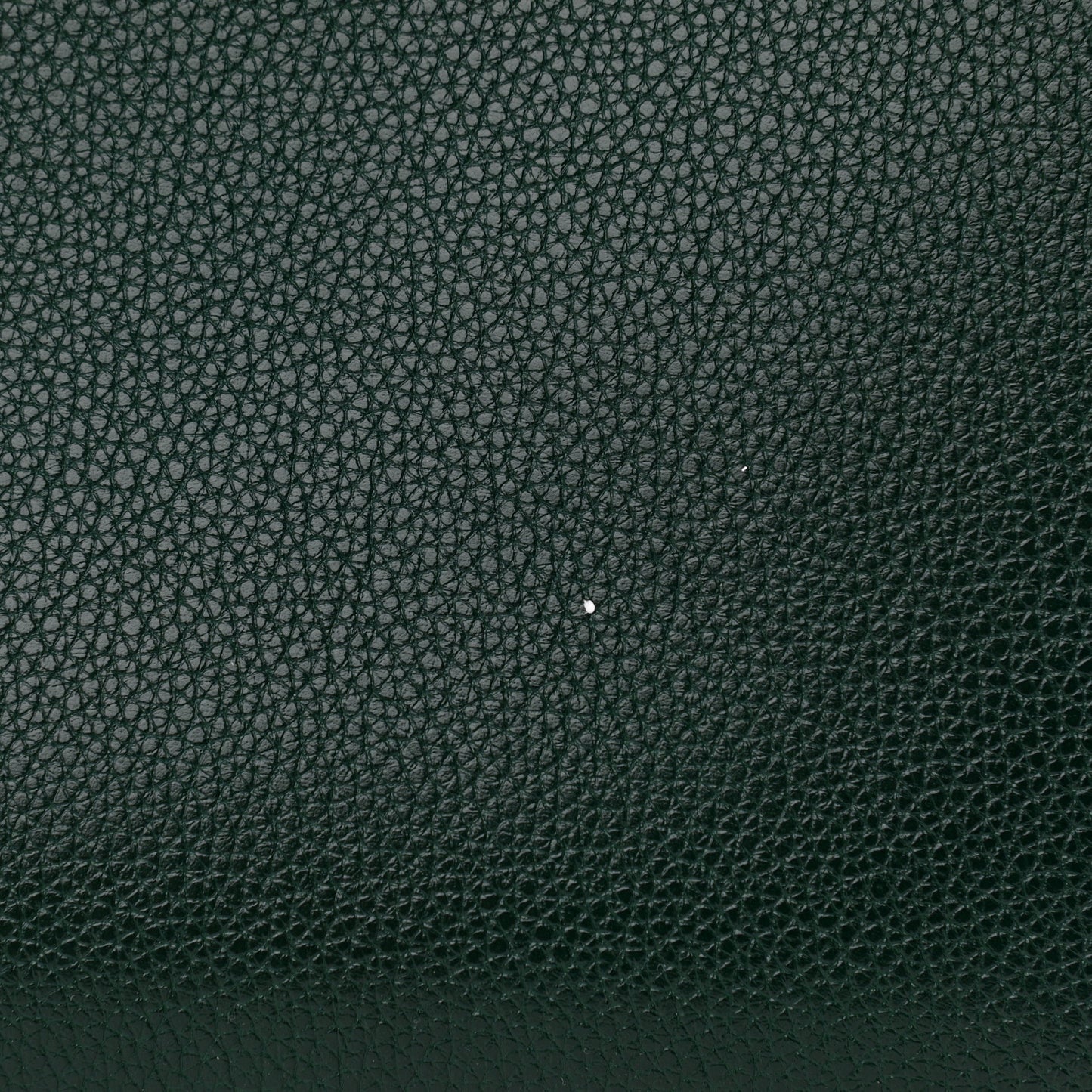 Grainy Calfskin Small Zumi Top Handle Bag Vintage Green