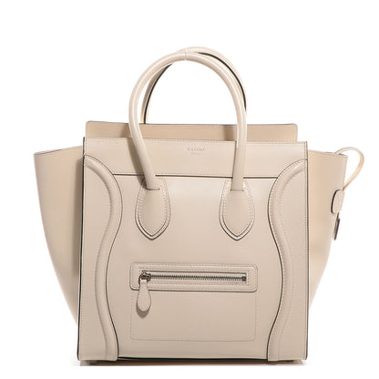 Celine Palmelato Leather Mini Luggage Bag Ivory 1 of 8