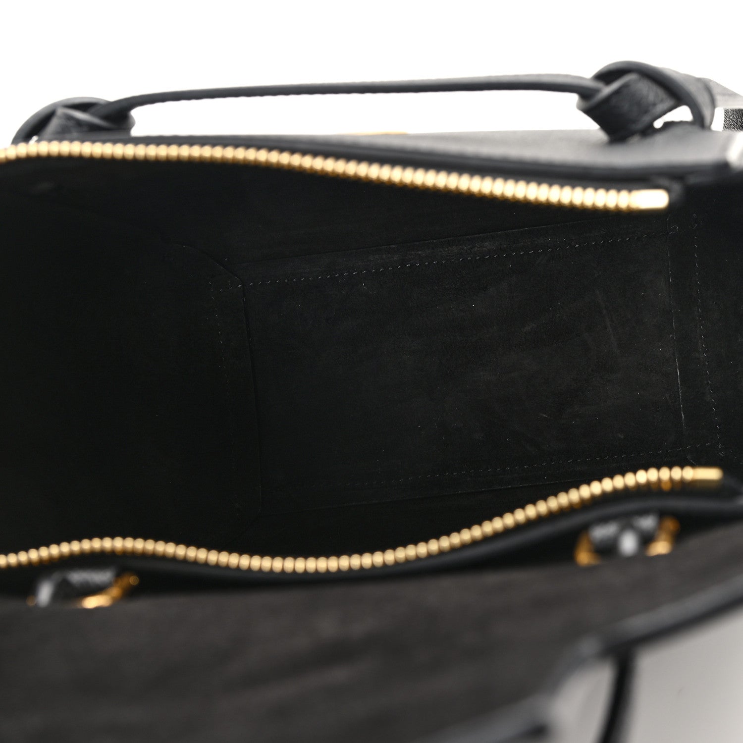 Celine Grained Calfskin Nano Belt Bag Black 5 of 9
