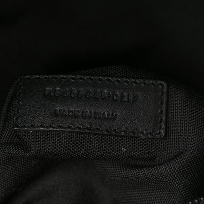 Saint Laurent Nylon Canvas Flamingo Print City Backpack Pink Black 7 of 10