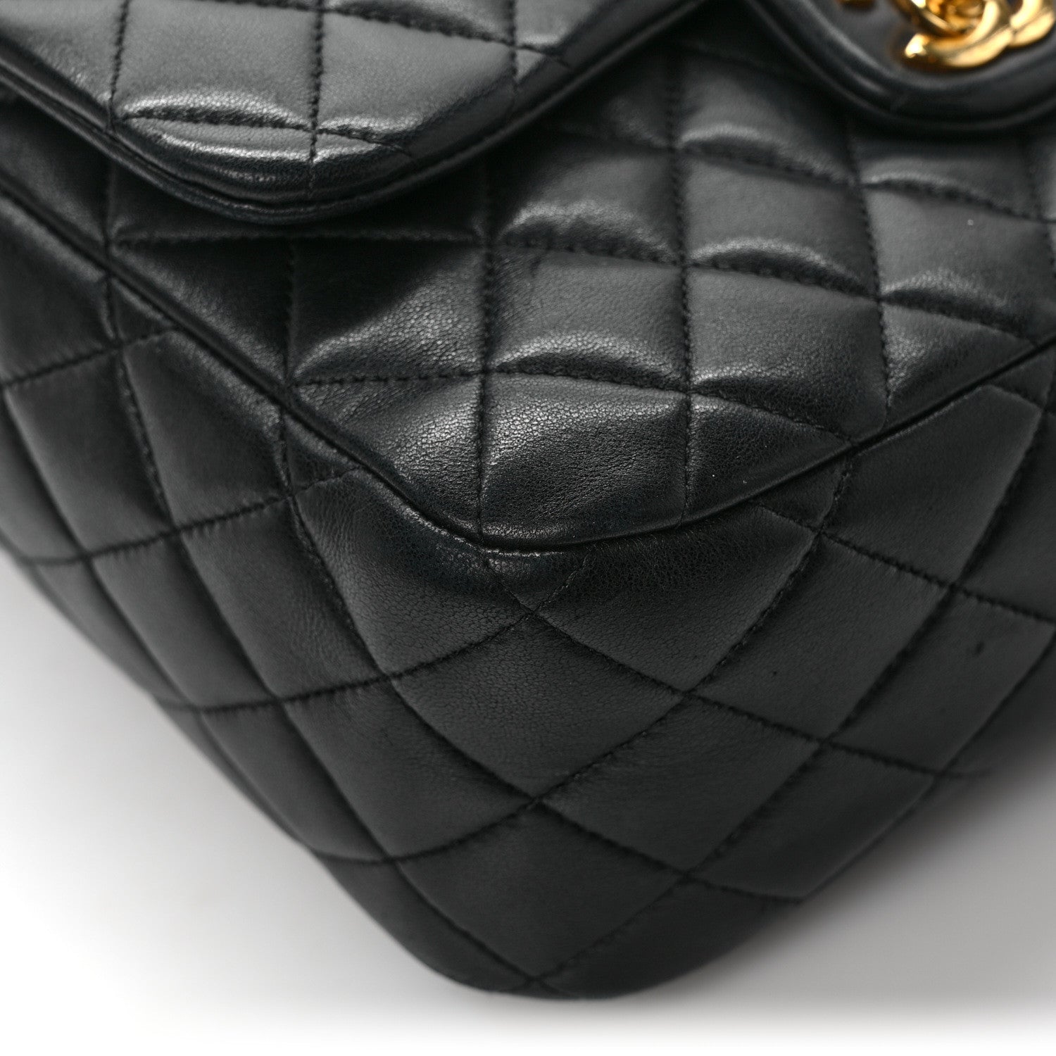 Chanel Lambskin Quilted Large In Seoul Backpack Black 9 of 10