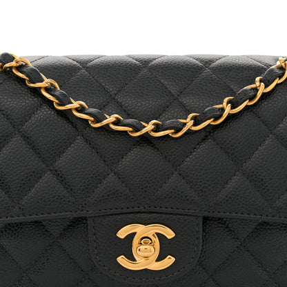 Chanel Caviar Quilted Small Double Flap Black 8 of 12